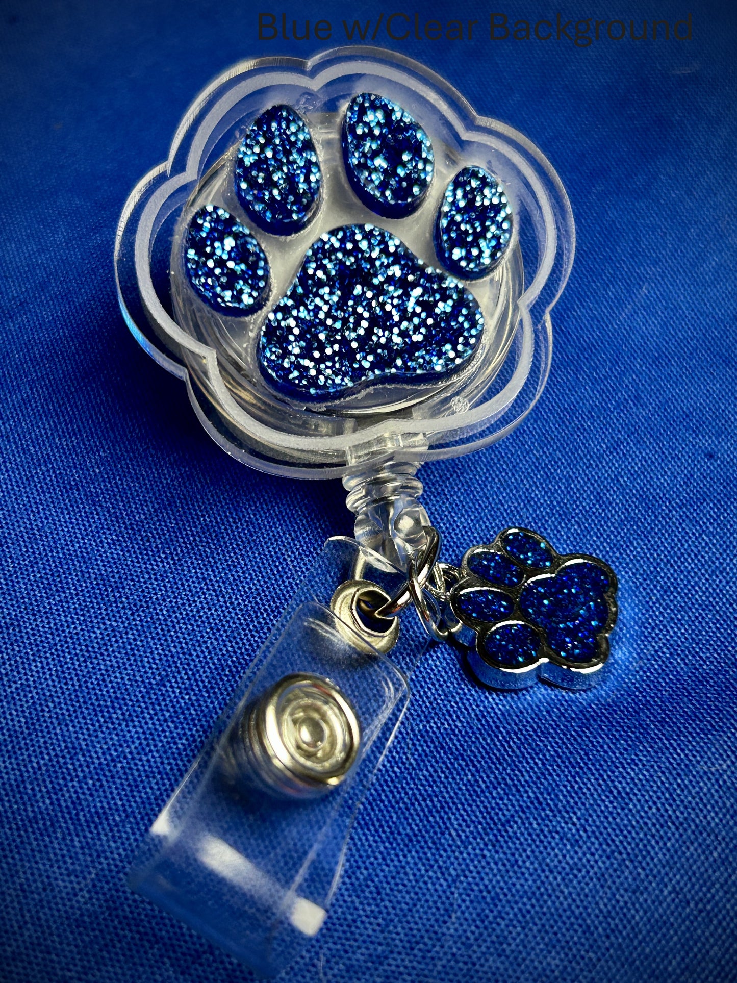 Paw Print Badge w/Reel