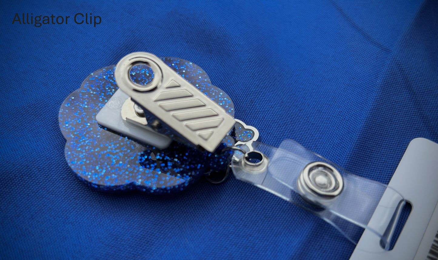 Paw Print Badge Holder