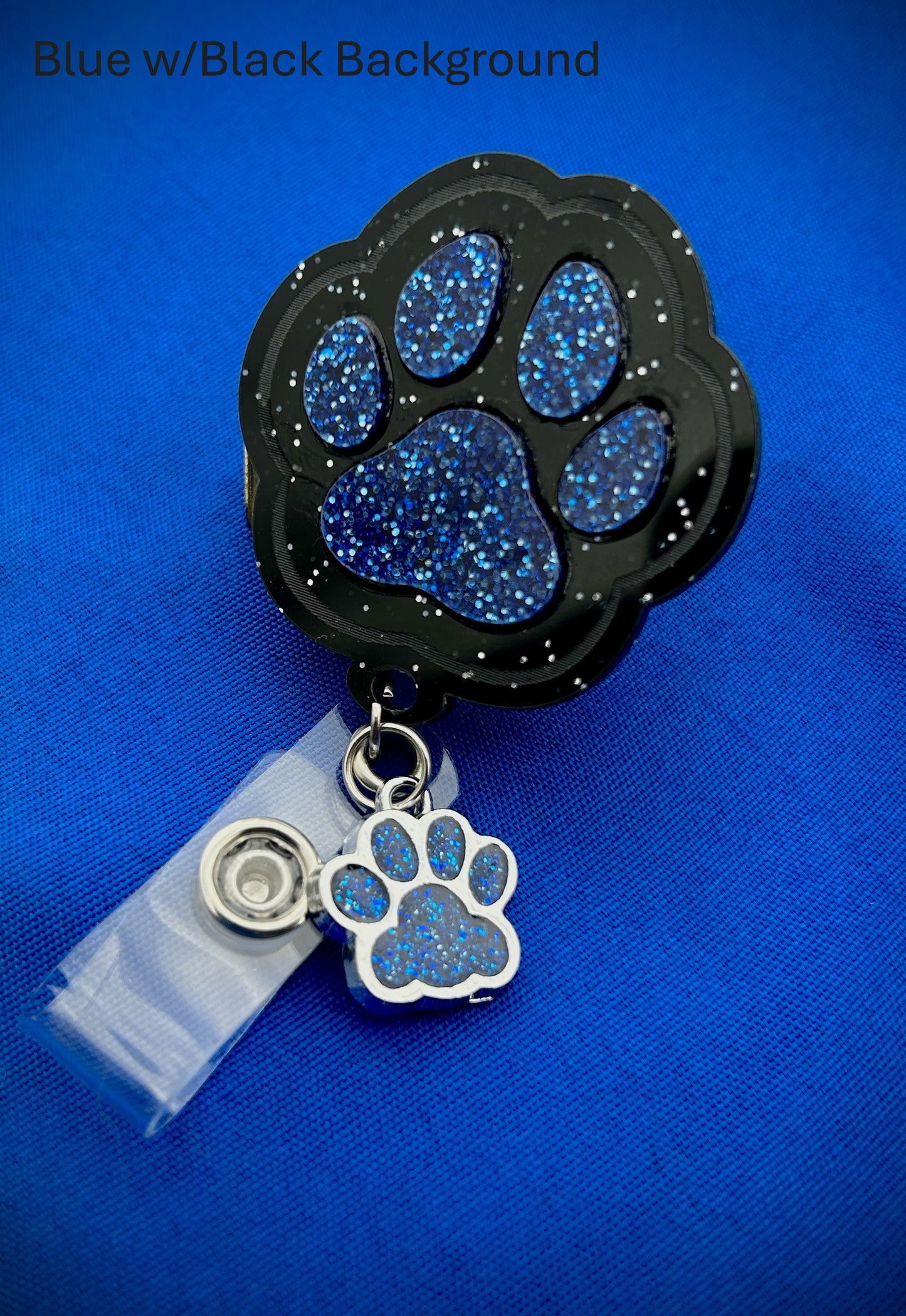 Paw Print Badge Holder