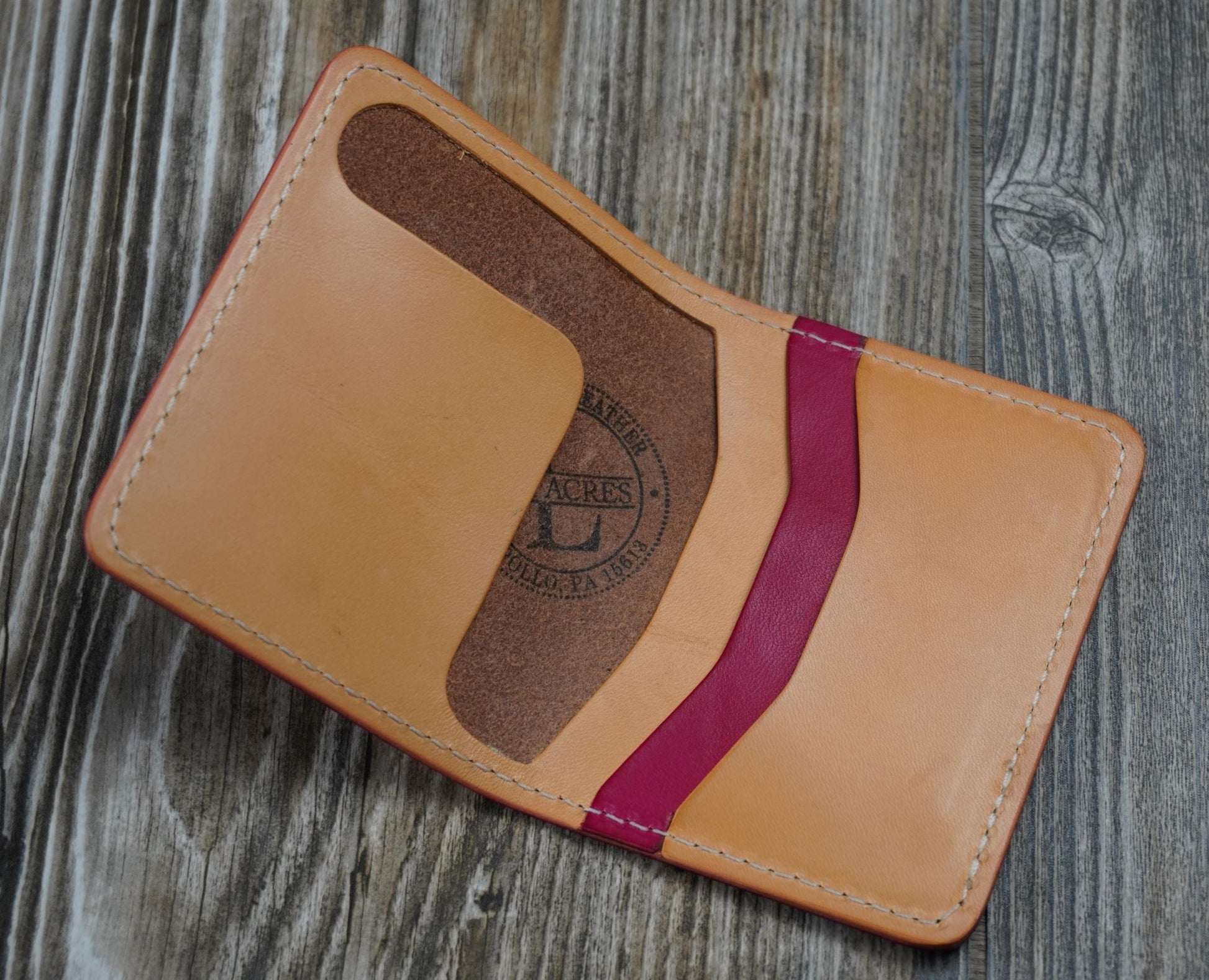 The Van wallet, card holder – 101 Acres Leather