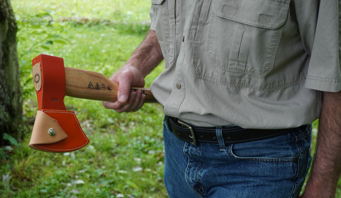 Leather Sheath for Stihl Woodcutter Universal Forestry Axe (1000 gram)