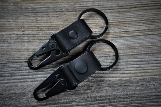 HK Style Sling Snap Leather Keychain