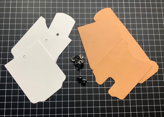 Builders Kit for Oak Leaf Leather minimalist wallet, card holder
