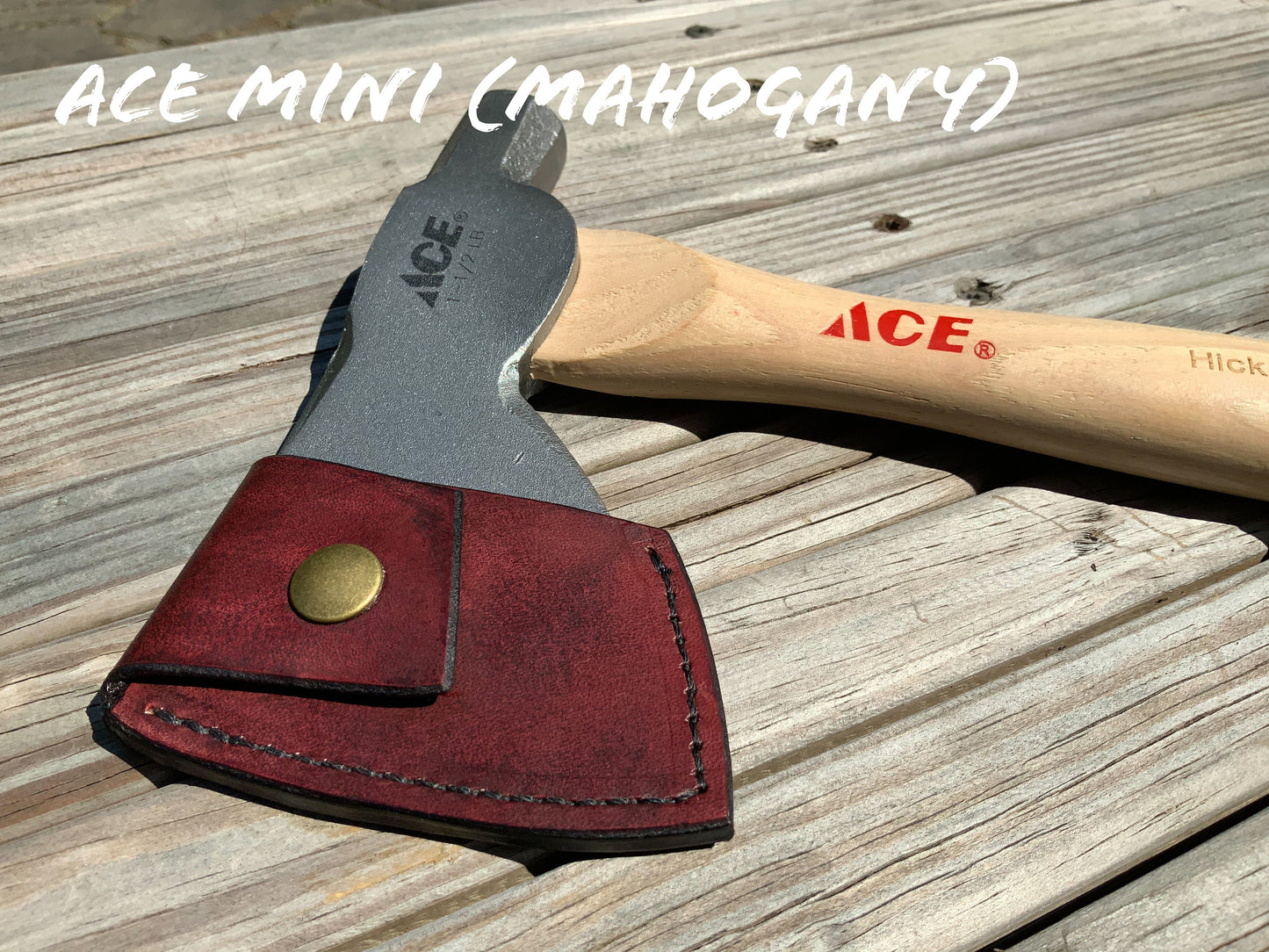 Leather Sheath for Ace Hatchet