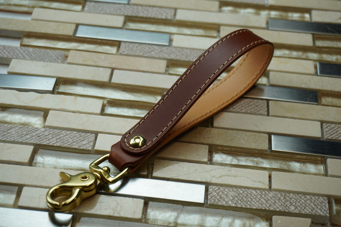 Leather Keychain