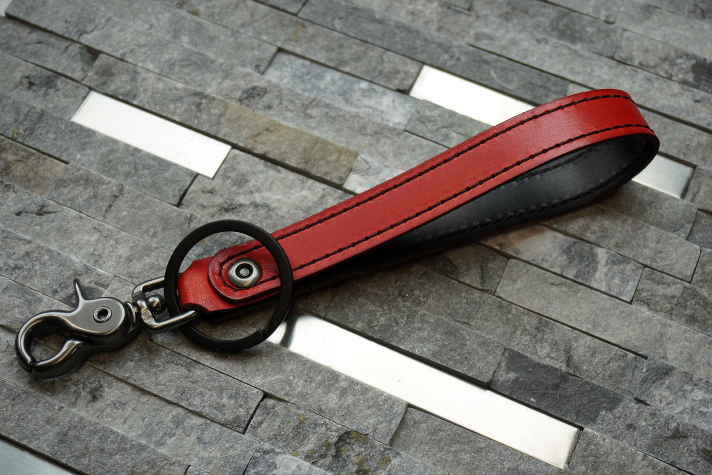 Leather Keychain