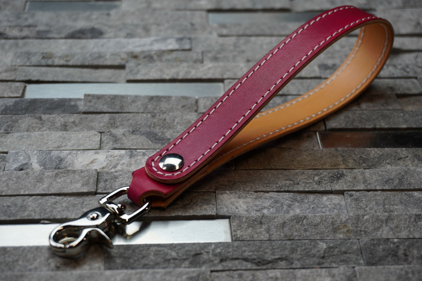 Leather Keychain